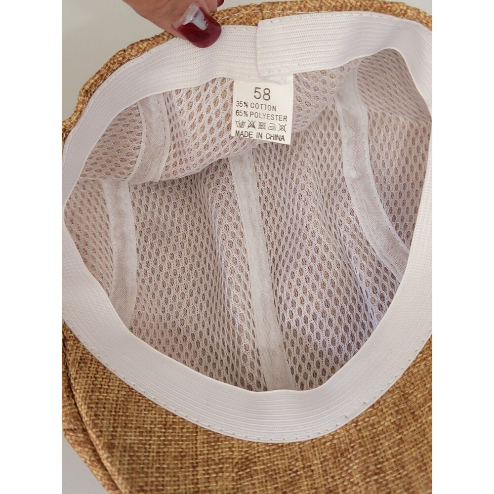 Textured Flat Cap Breathable Cotton Blend Newsboy Ivy Hat - One Size New - Picture 5 of 7